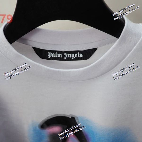 個性派 半袖Tシャツ 2色可選 パーム エンジェルス Palm Angels コピー ブランド 2020秋冬